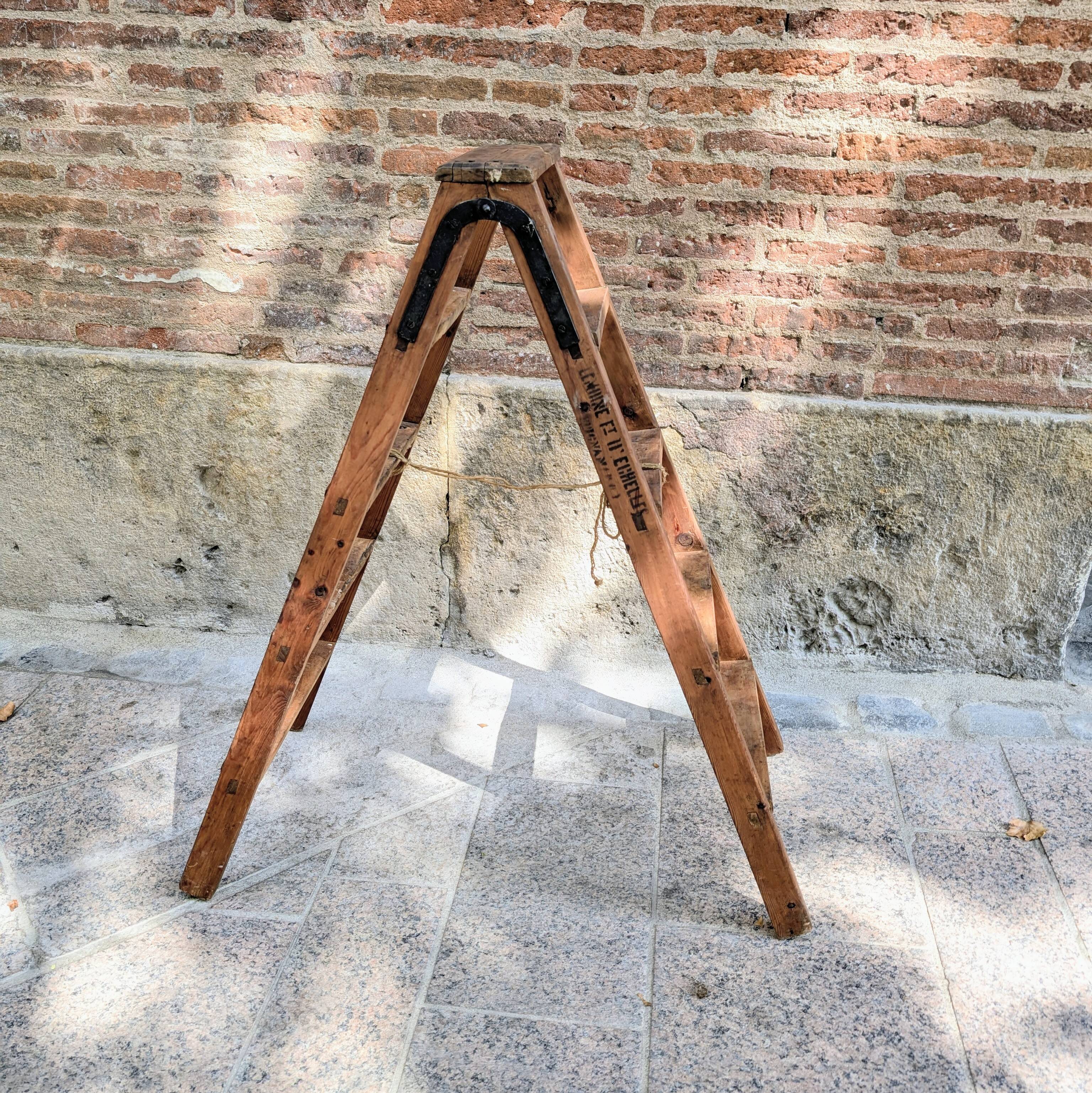 Old painter's stepladder