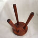 Elephant-footed tripod stool