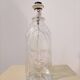 3 face molded glass lamp Sweden 1960