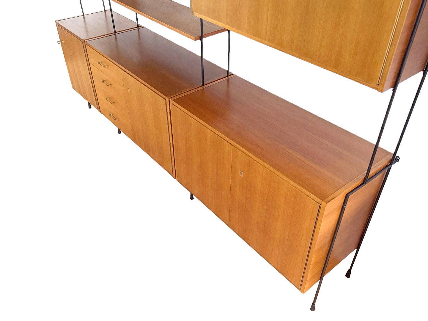 Vintage Omnia wall unit by Ernst Dieter Hilker, 1960s