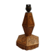 Pied de lampe en bois
