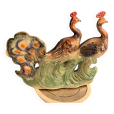 Peacock centerpiece