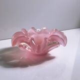 Opaline Murano Ashtray by Alfredo Barbini for Vetreria G. Campanella -1950s