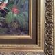 HSP painting "Garden corner" by Ludovic Regnier (1851-1930) student of Pils + frame