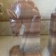 Vintage onyx horse head bookends