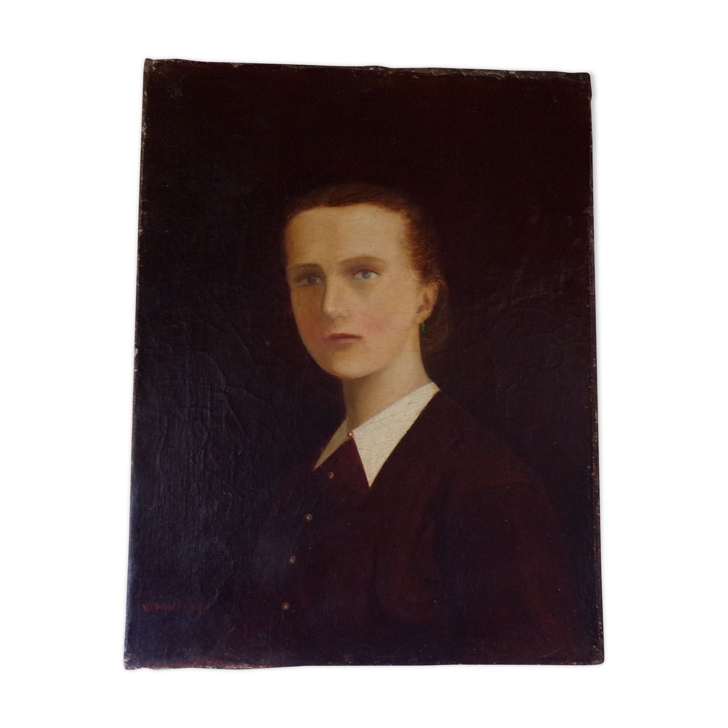 Young woman portrait, 1900