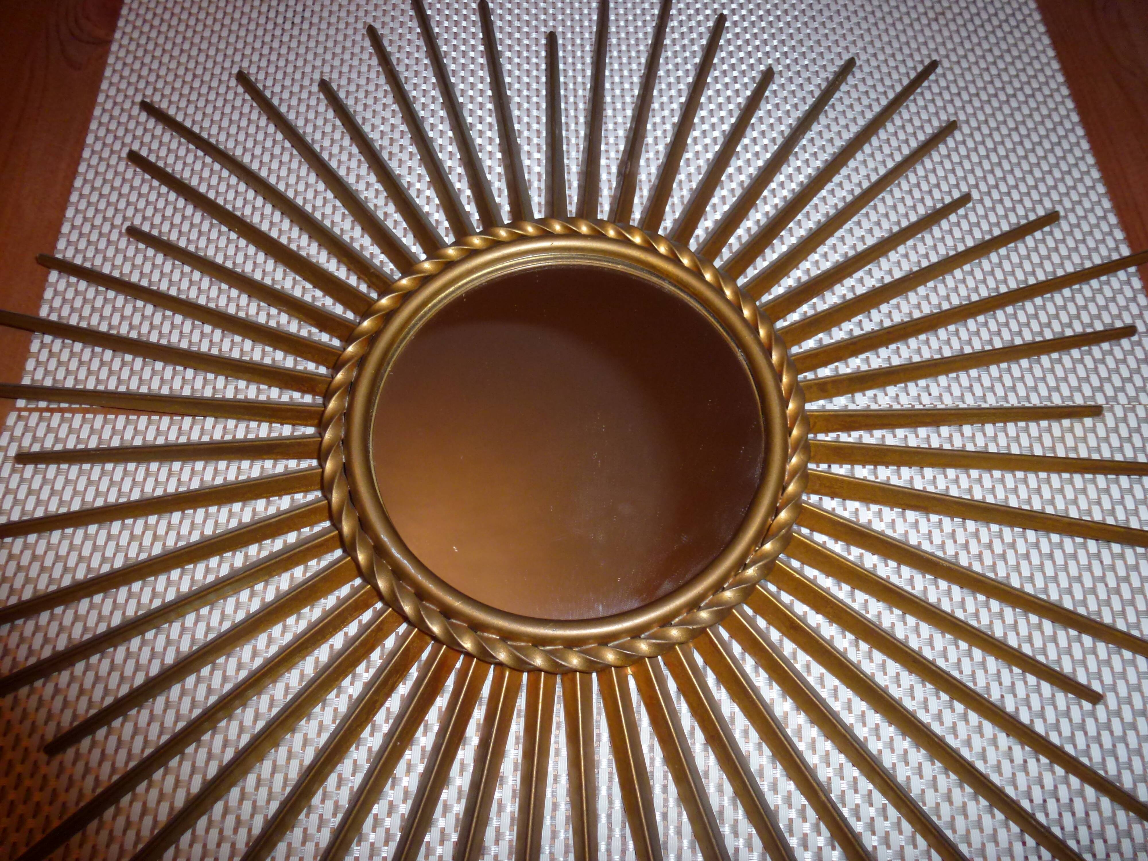 Miroir soleil 50x14 cm
