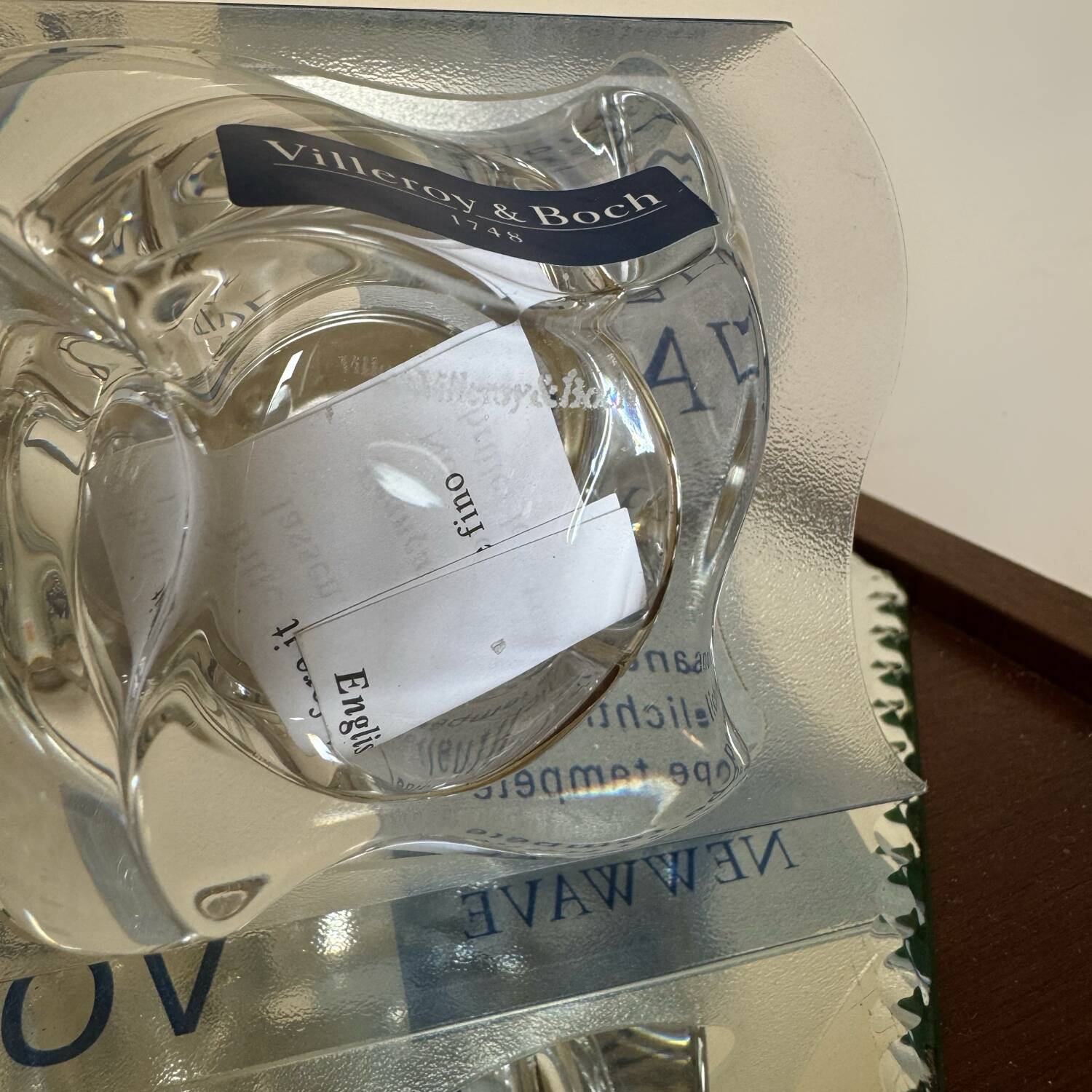 Villeroy & Boch crystal tealight holders