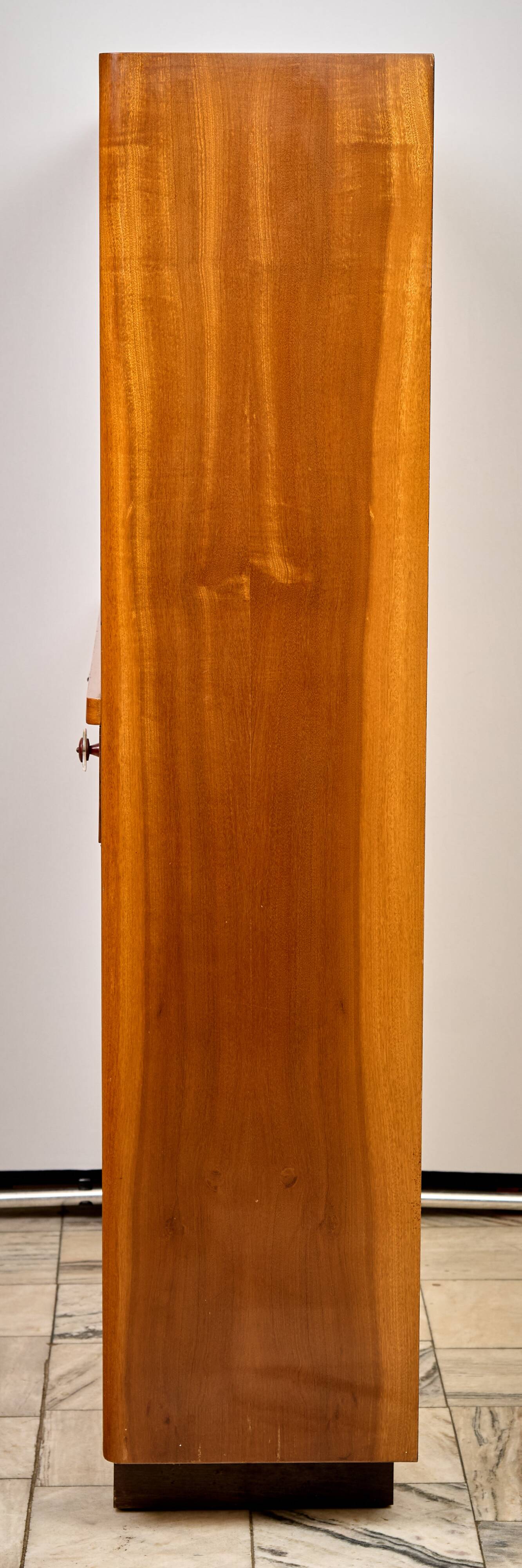 Art Deco Bookshelf, 1960s, Czechoslovakia