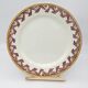 Set of 6 Flat Plates Stamped "Boch F la Louvière"