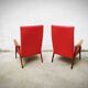 Pair of Scandinavian armchairs