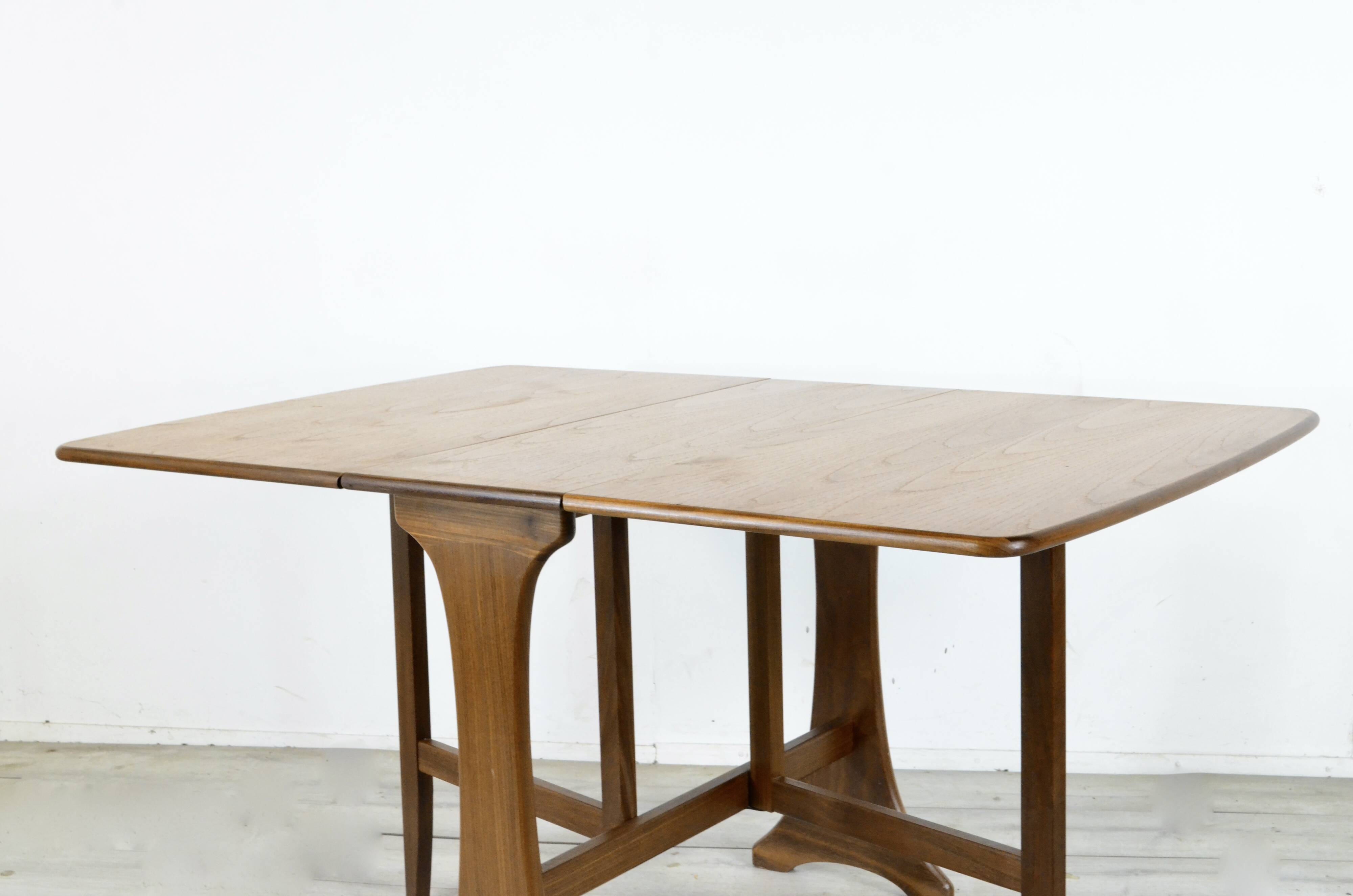 Midcentury G Plan drop leaf teak table