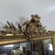 Large stucco and gilded wood mirror from the Napoléon III period.