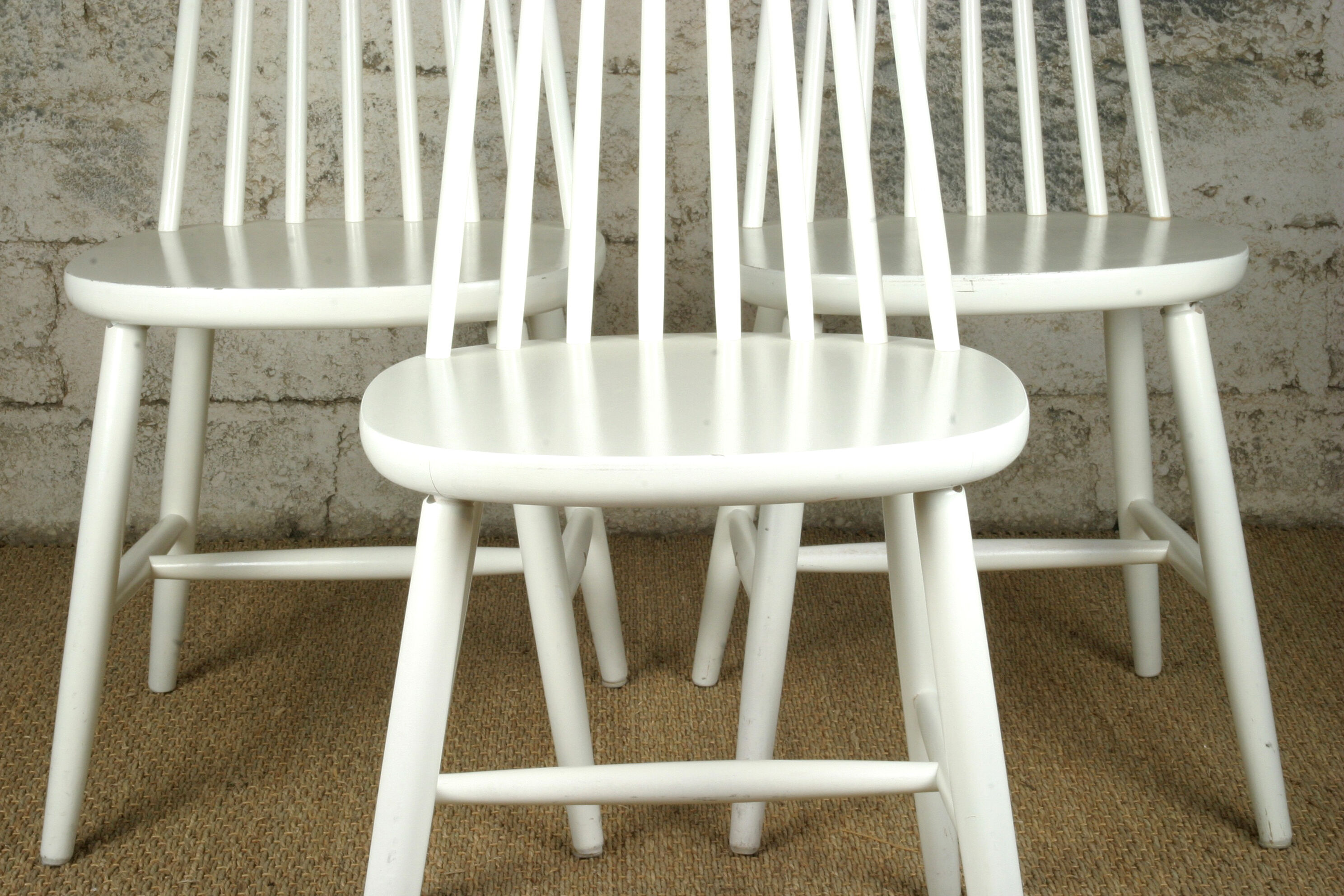 Chaise blanche scandinave