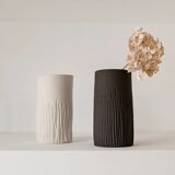 Black Stripe vase, Claycraft