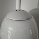 Lustre white opaline egg vintage Limburg