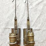 Antique oil lamps