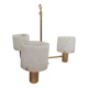 Perplex chandelier, 3 lights from 1970