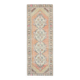 Vintage Turkish Hand-Knotted Wool Cotton Orange Runner 90x272