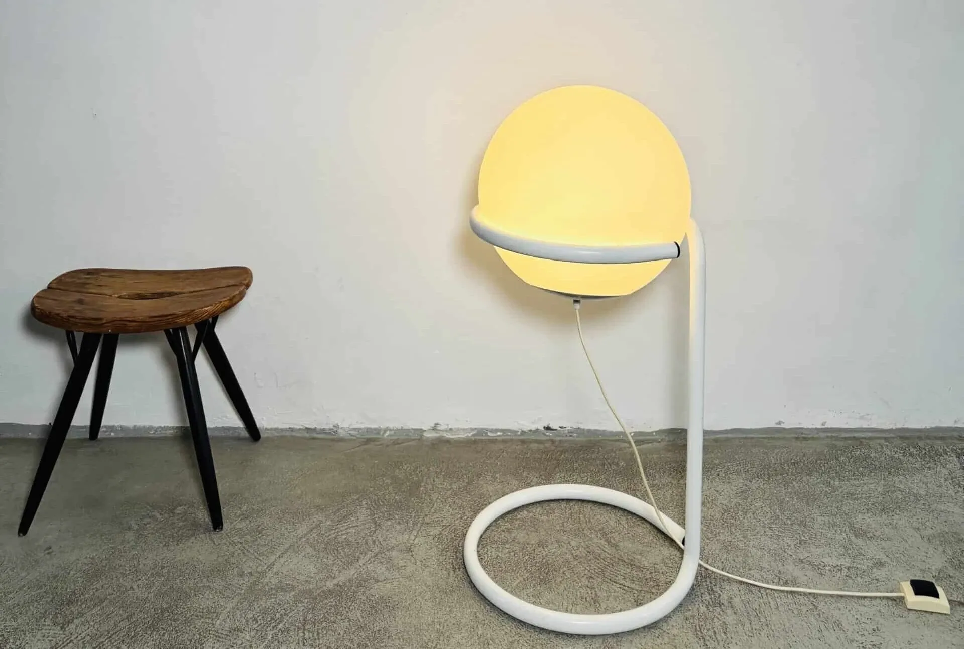 Model 653 Globe Floor Lamp By Hala Zeist, The Netherlands, 1980S