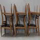 Suite of 6 chairs 1970
