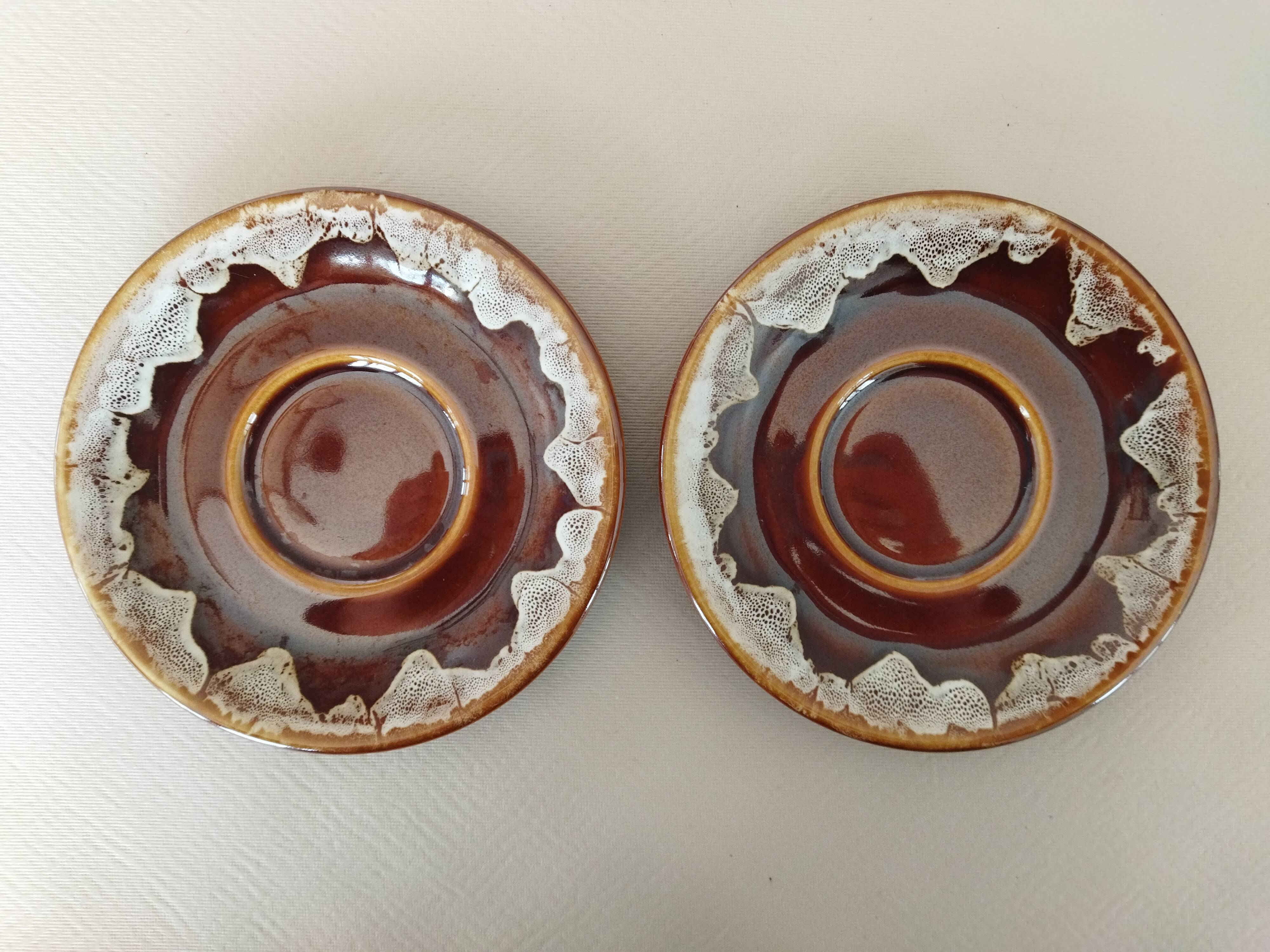 2 bistro coffee cups