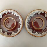 2 bistro coffee cups