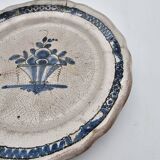 Assiette ancienne Rouen -  Forges Les Eaux - Cul noir