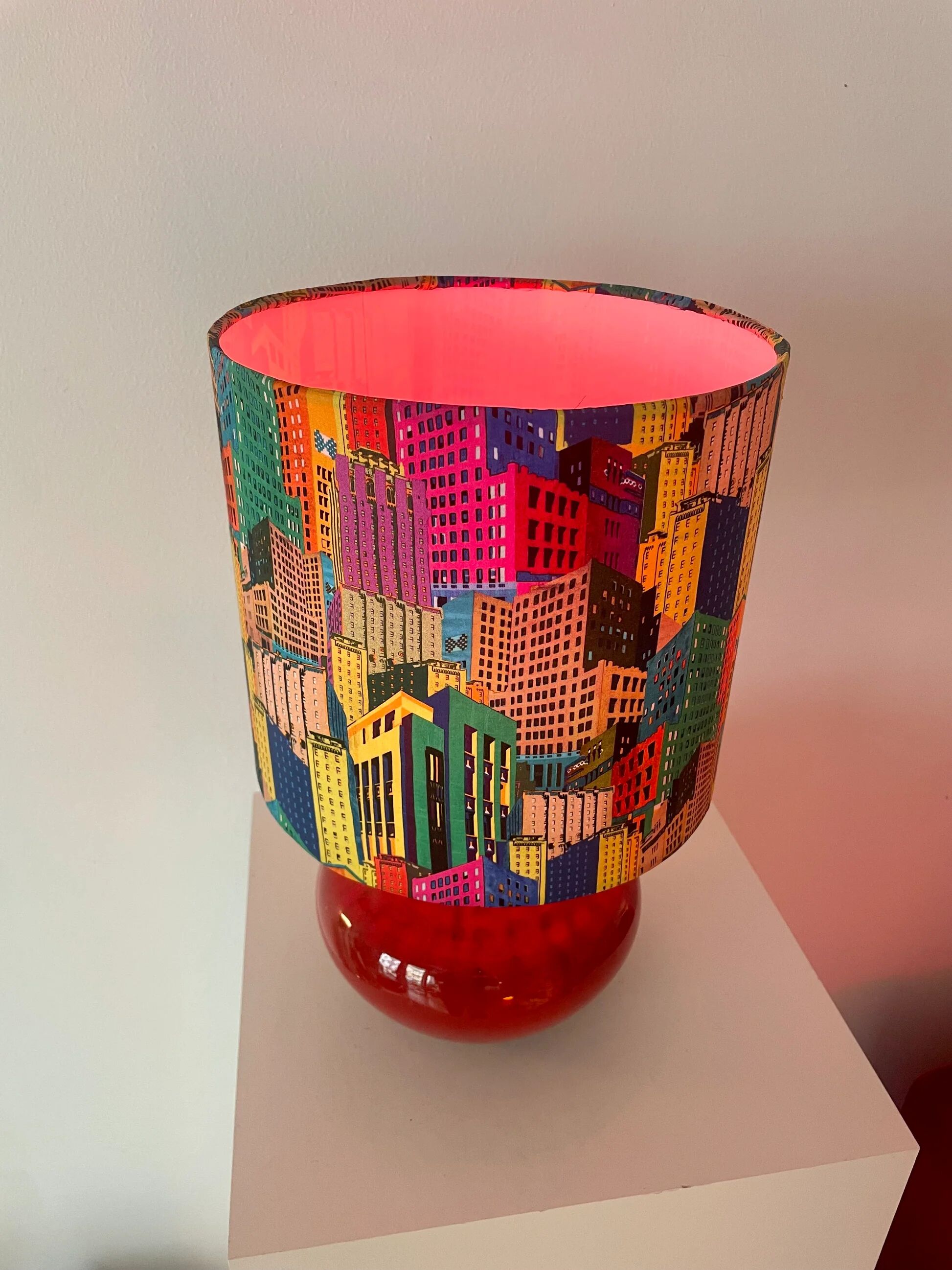 Wireless vase lamp - Bückeburg ceramic - ball lamp | 36 cm