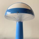 Vintage Skojig blue mushroom lamp - clouds - Ikea