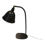 Lampe de table en bakélite et fonte, années 1950