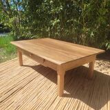 Table basse de ferme - rénovée