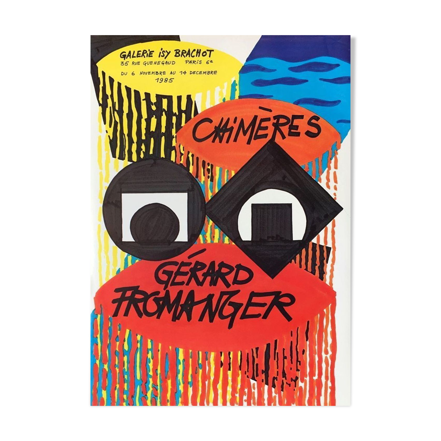 Chimeras poster by Gerard Fromanger