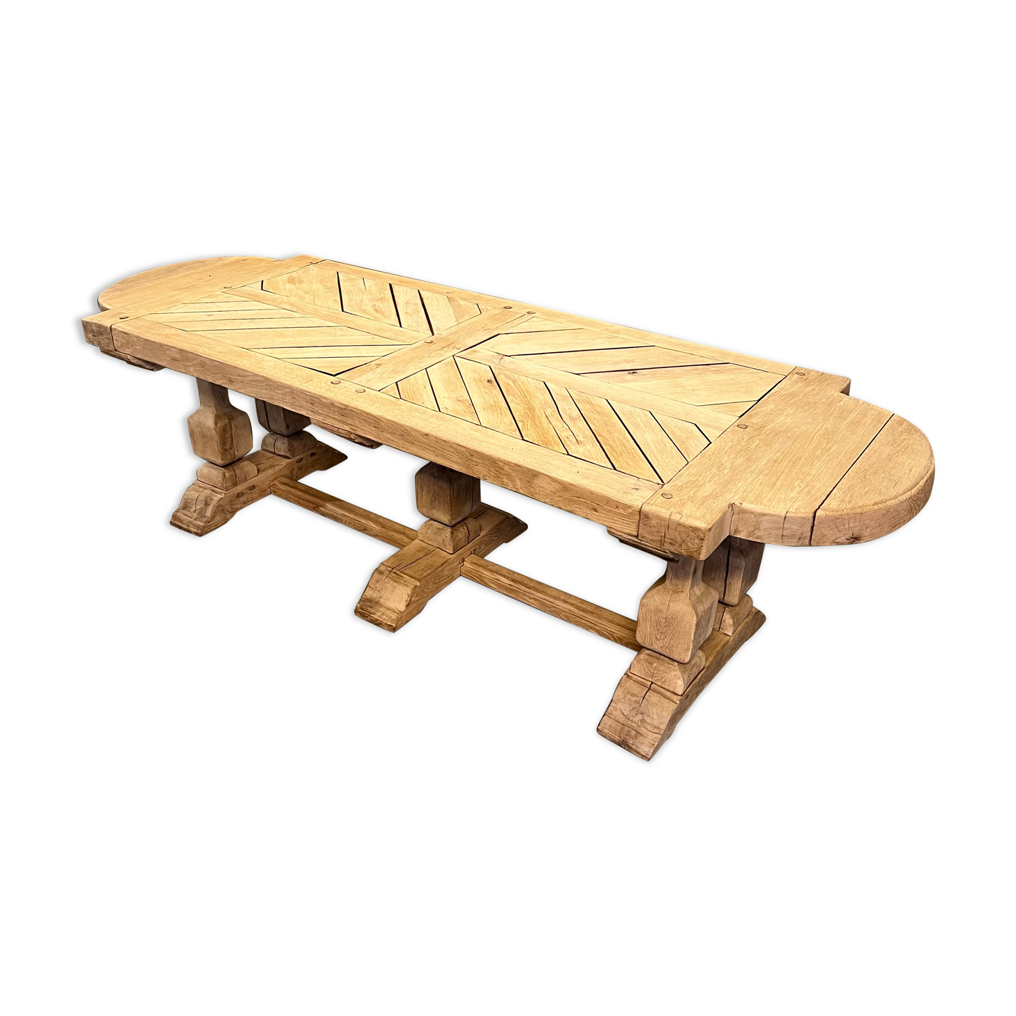 Table monastère en chêne massif