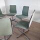 Suite de 6 chaises pivotantes Roche Bobois, 70's