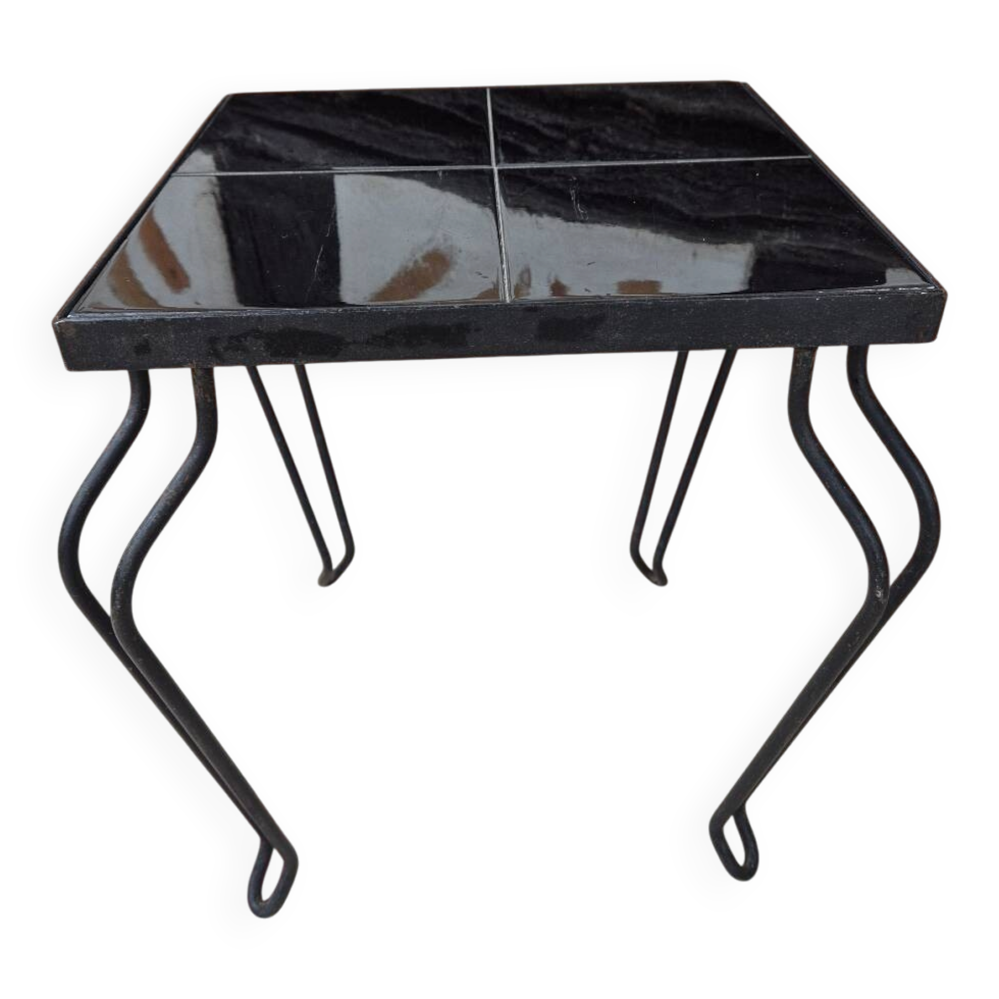 Small vintage 1970s side table.