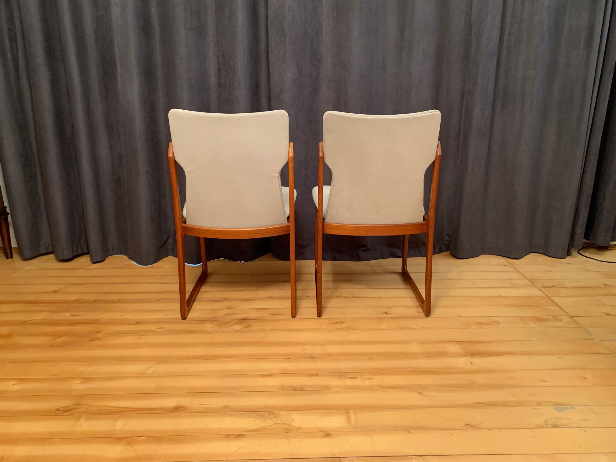 Set of four Vamdrup Stolefabrik chairs, Denmark, 1960s