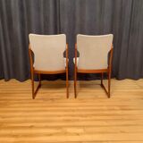 Set of four Vamdrup Stolefabrik chairs, Denmark, 1960s