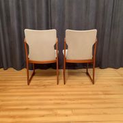 Ensemble de quatre chaises Vamdrup Stolefabrik, Danemark, années 1960