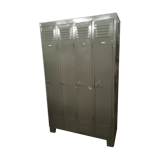 Industrial metal locker 4 doors
