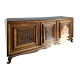 Buffet chêne massif 3 portes