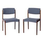 Pair of H.W. Klein Rosewood Dining Chairs for Bramin – Danish Modern, 1960s