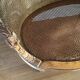 Louis XVI style caned bench
