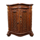 Carved wooden cabinet from the mid-20th century