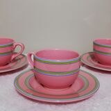 Trois tasses à café ou à thé en céramique allemande