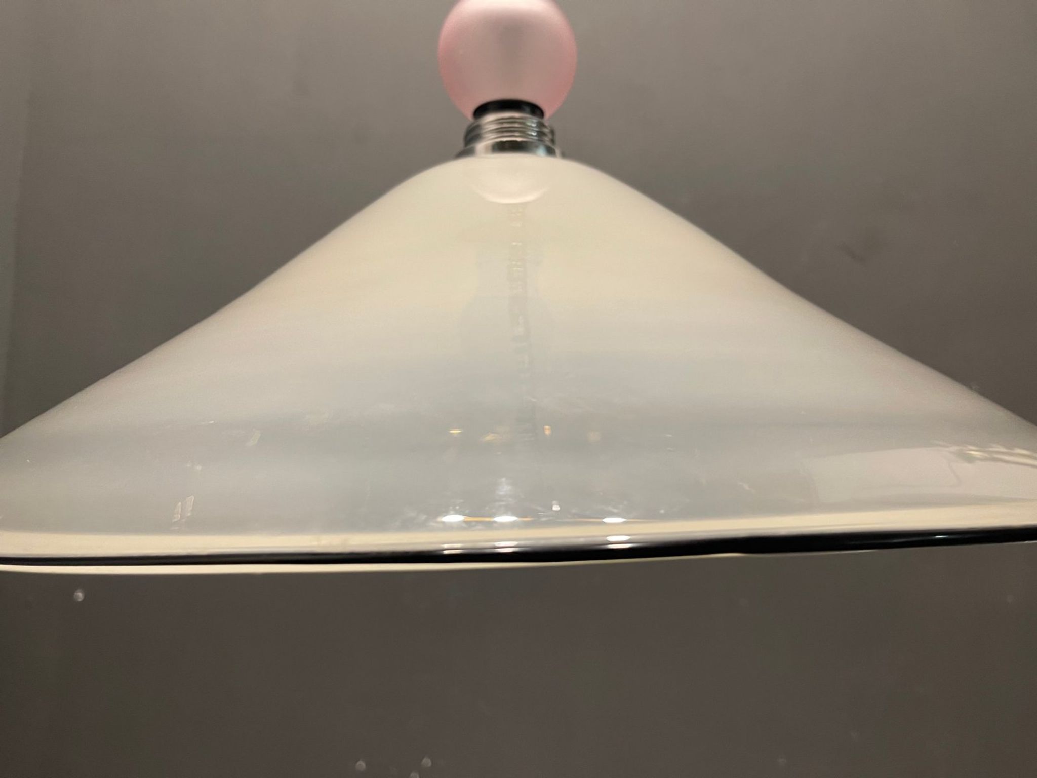 Suspension en verre de Murano, années 1970