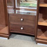 Art Deco wardrobe-dressing table stamped RINCK 115 Faubourg St Antoine Paris