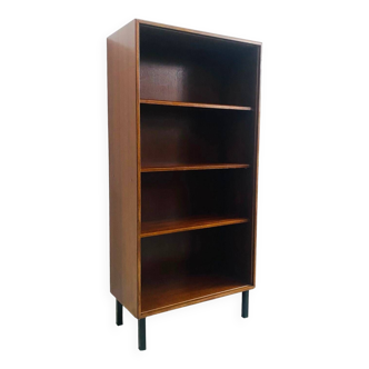 Vintage retro bookcase danish design teak wood