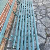Antique folding garden bench