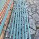 Antique folding garden bench